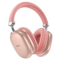 Бездротові Bluetooth навушники Hoco W35 Max Joy headphones BT 5.3 Pink